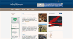 Desktop Screenshot of animalkingdom.net